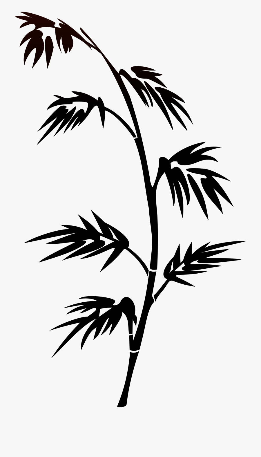 Silhouette Portable Network Graphics Bamboo Image Design - Bamboo Forest Silhouette, Transparent Clipart