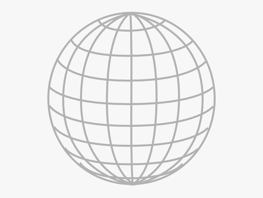 Globe Clipart Black And White, Transparent Clipart