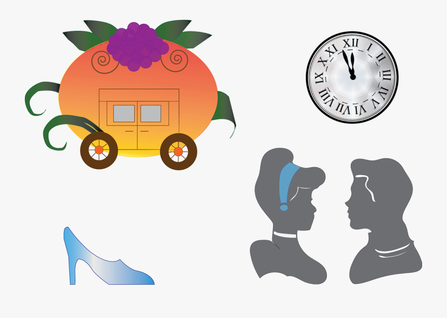 Transparent Pumpkin Carriage Png, Transparent Clipart