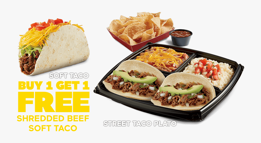 Clip Art Del Taco Home Shredded - Fast Food, Transparent Clipart