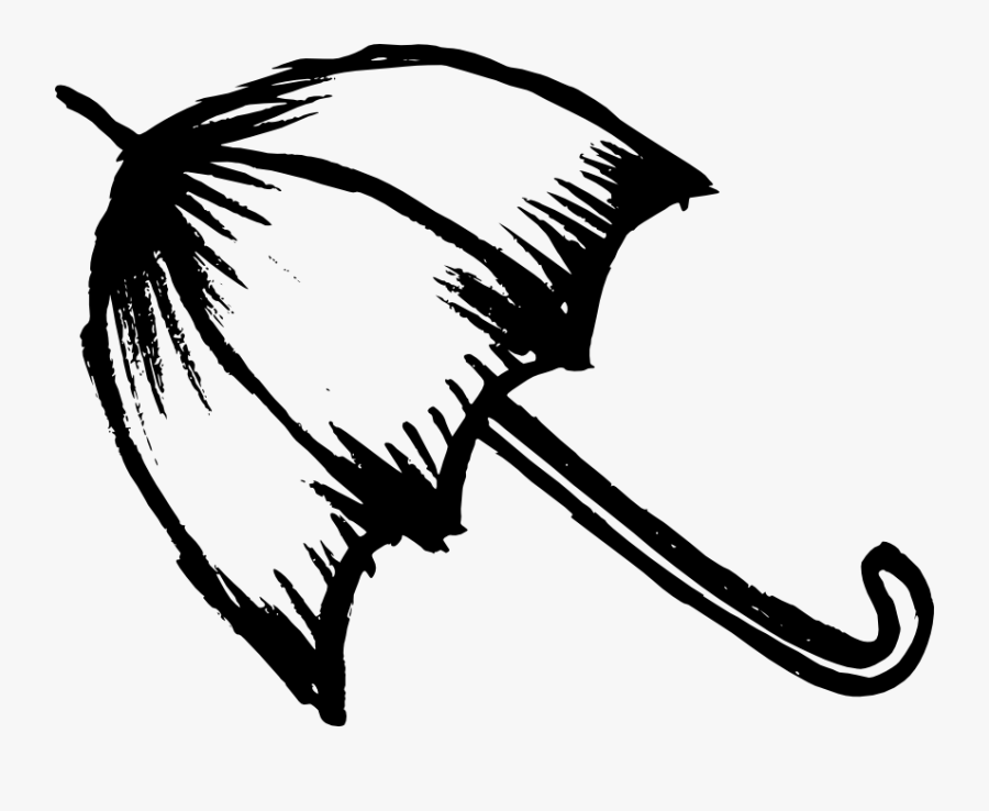 Draw On Png - Umbrella Drawing Png, Transparent Clipart