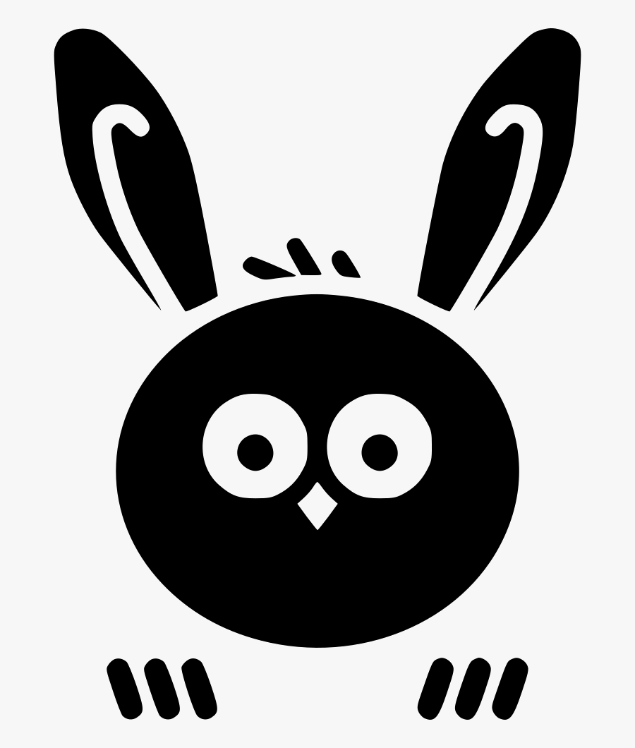 Owl Bunny Rabbit Ears - Cartoon, Transparent Clipart