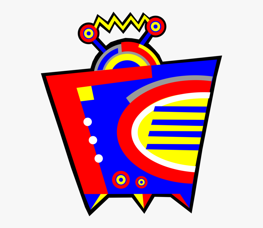 Vector Illustration Of Television Or Tv Set Telecommunication, Transparent Clipart