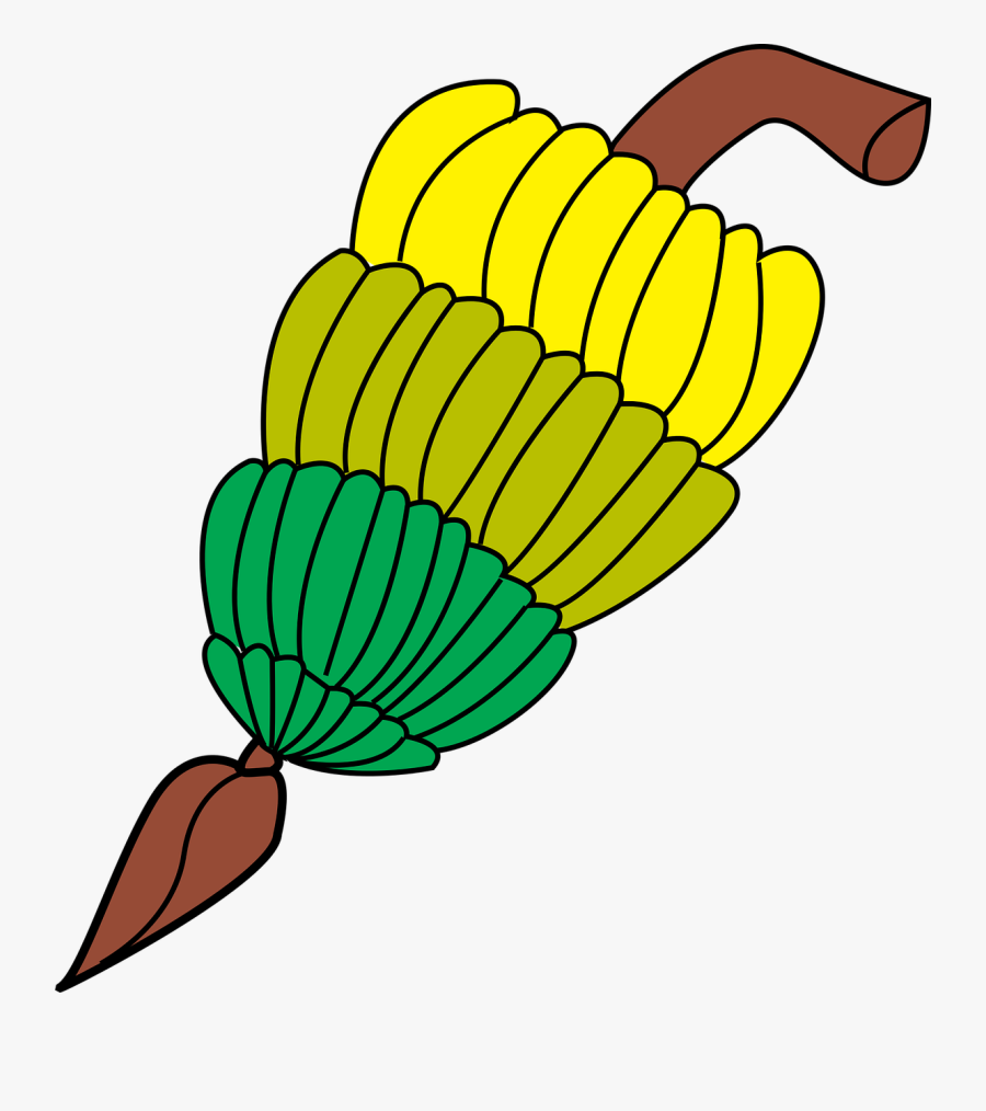 Bunch Of Banana Clipart Png, Transparent Clipart