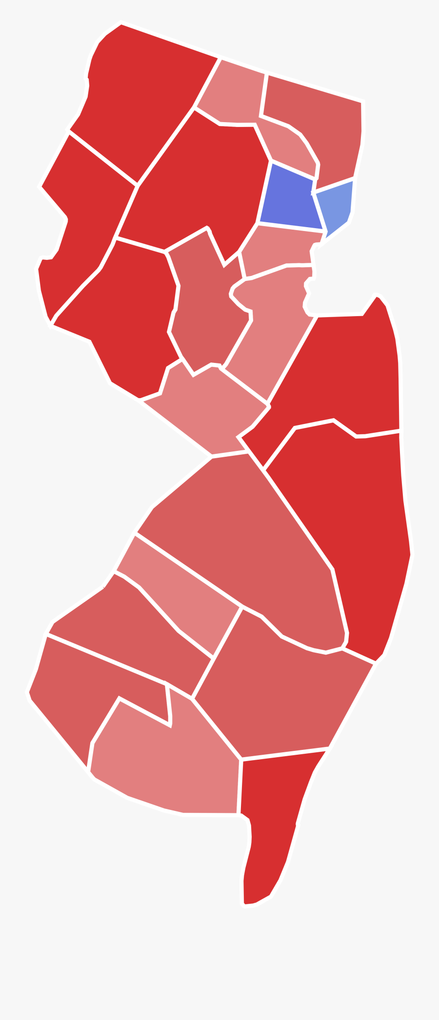 Transparent Election Results Clipart - New Jersey Governor Election 2017, Transparent Clipart