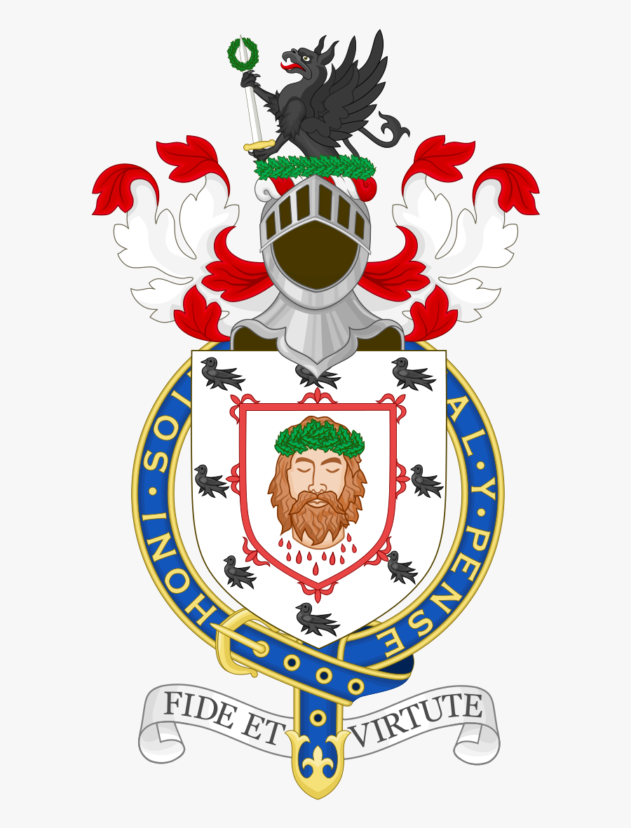 Arms Herbert Gladstone St - Honi Soit Qui Mal Y Pense Order, Transparent Clipart