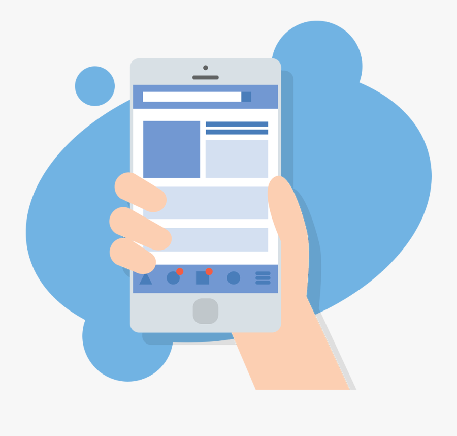 Transparent Facebook Thumb Png - Illustration, Transparent Clipart