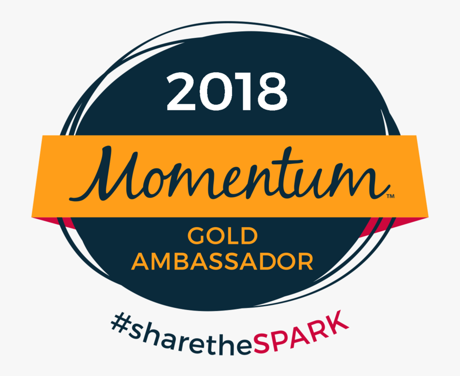 Momentum Gold Ambassadorbadge - Circle, Transparent Clipart