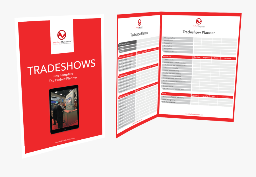Clip Art The Perfect Tradeshow Medtech - Brochure, Transparent Clipart