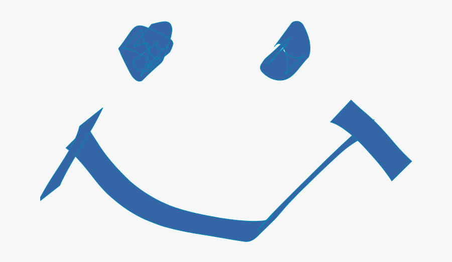 Crazey Smiley - Handwritten Smiley, Transparent Clipart