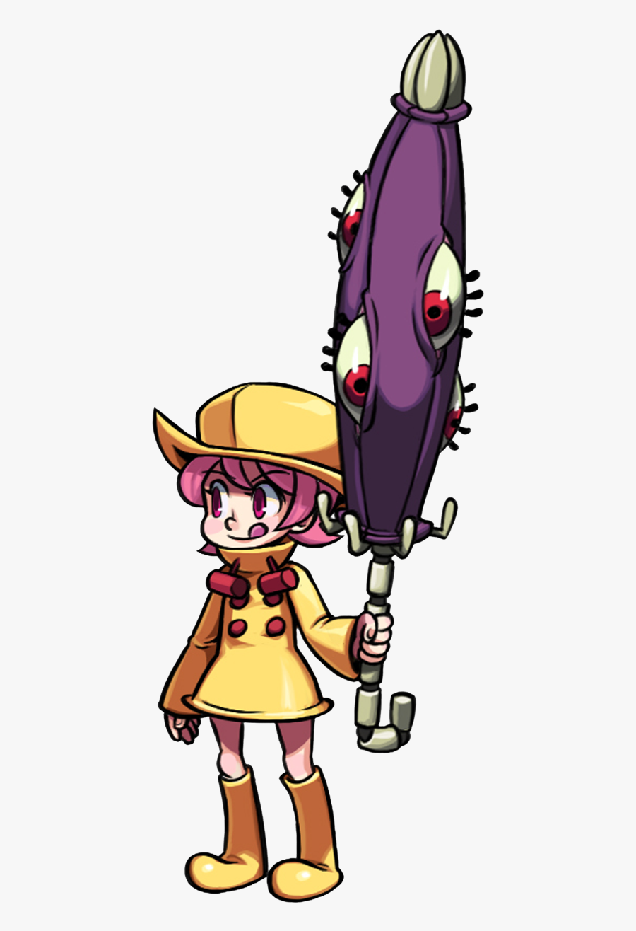 Morton Salt Girl Png - Skullgirls Characters, Transparent Clipart