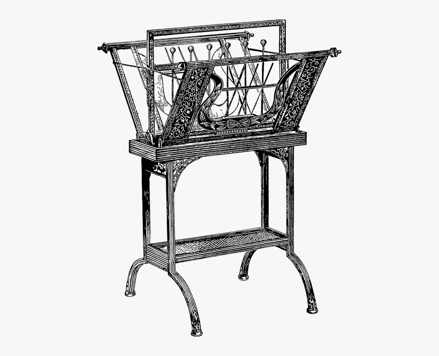 Music Stand Sheet Music On A Stand - Outdoor Furniture, Transparent Clipart