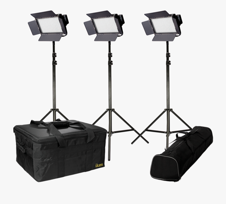 Ikan Ifb576 Bi Color 3 Point Led Light Kit - Ikan Light, Transparent Clipart