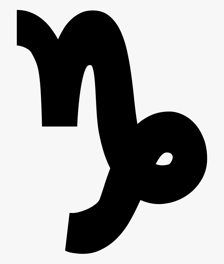 Símbolo De Capricornio Signo Clipart , Png Download - Capricornio Icon, Transparent Clipart
