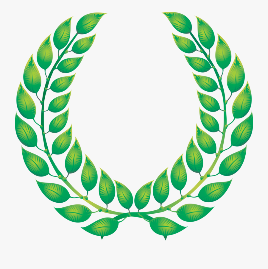 Transparent Vine Wreath Clipart - Gold Greek Border Design, Transparent Clipart