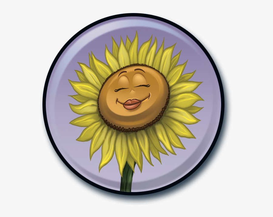Sunflower Clipart Tall Sunflower - Circle, Transparent Clipart