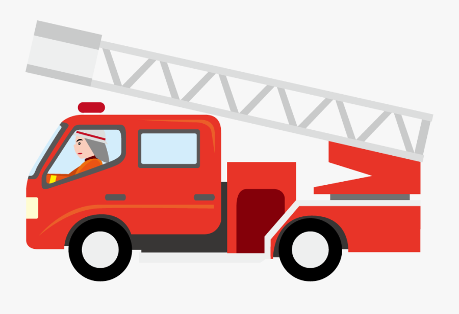 Transparent Background Fire Truck Clipart, Transparent Clipart
