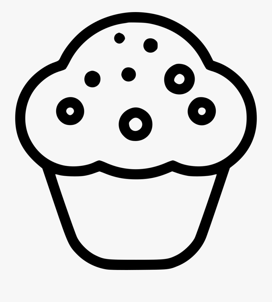 Chocolate Cupcake, Transparent Clipart