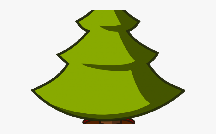 Cartoon Xmas Tree Png Free Transparent Clipart Clipartkey