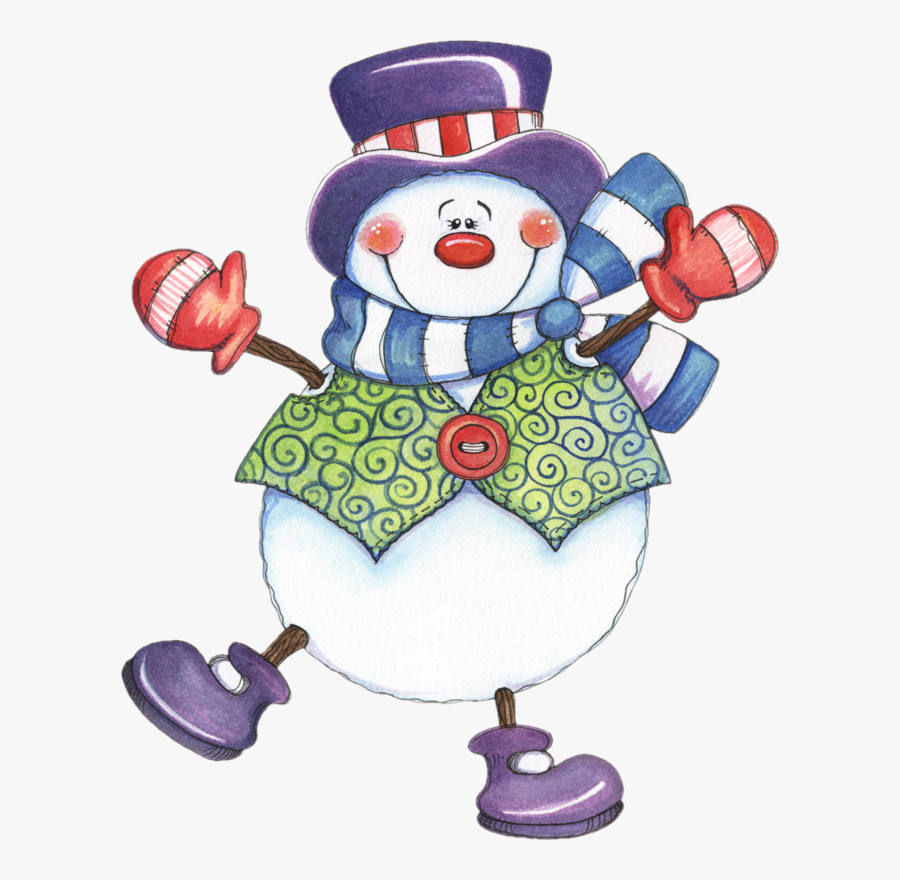 Transparent Laurie Furnell Clipart - Laurie Furnell Snowman, Transparent Clipart