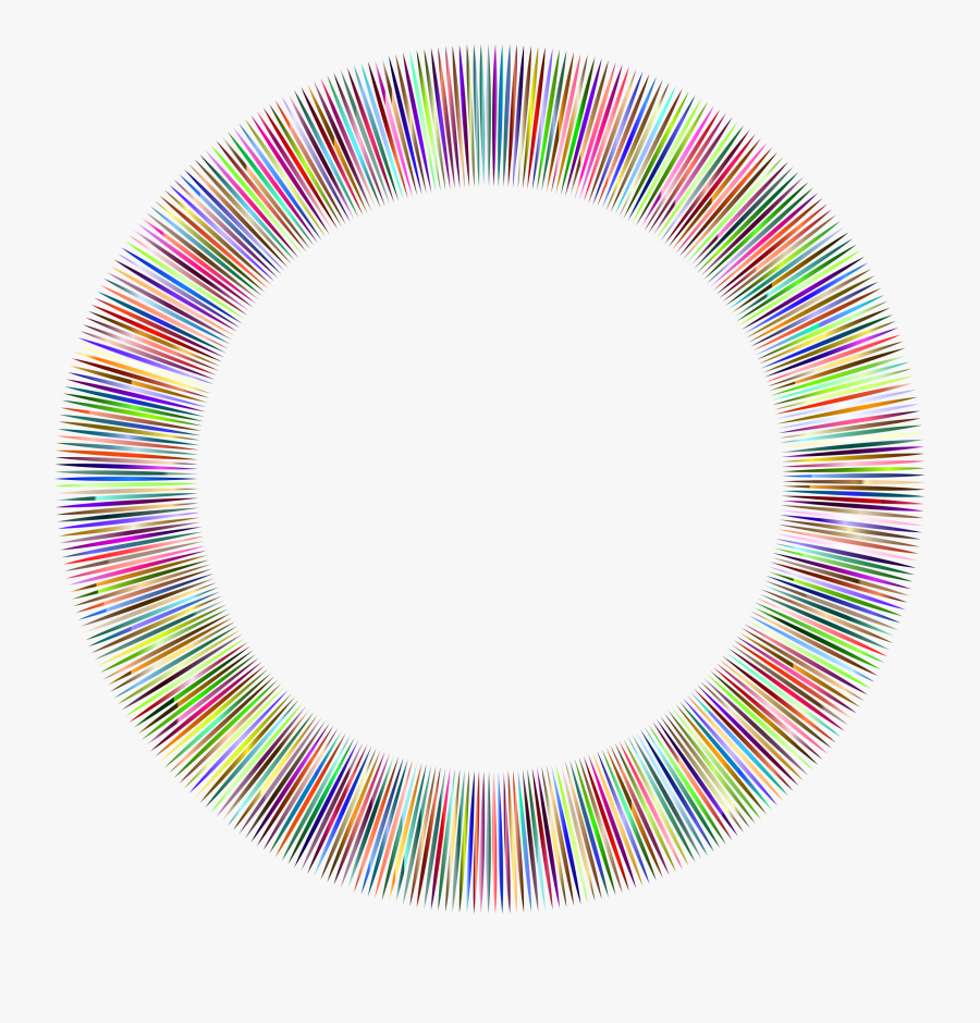 Prismatic Warm Glow 2 Clip Arts - Rainbow Burst Png, Transparent Clipart