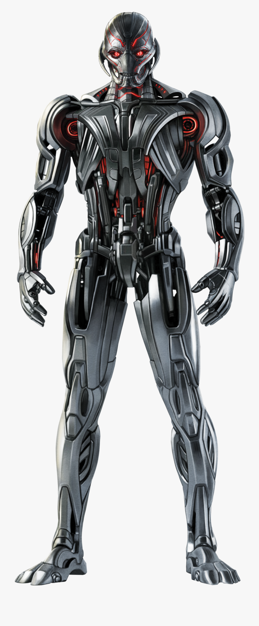 Hulk Black Iron Ultron Man Vision Widow Clipart - Avengers Age Of Ultron Ultron Body, Transparent Clipart