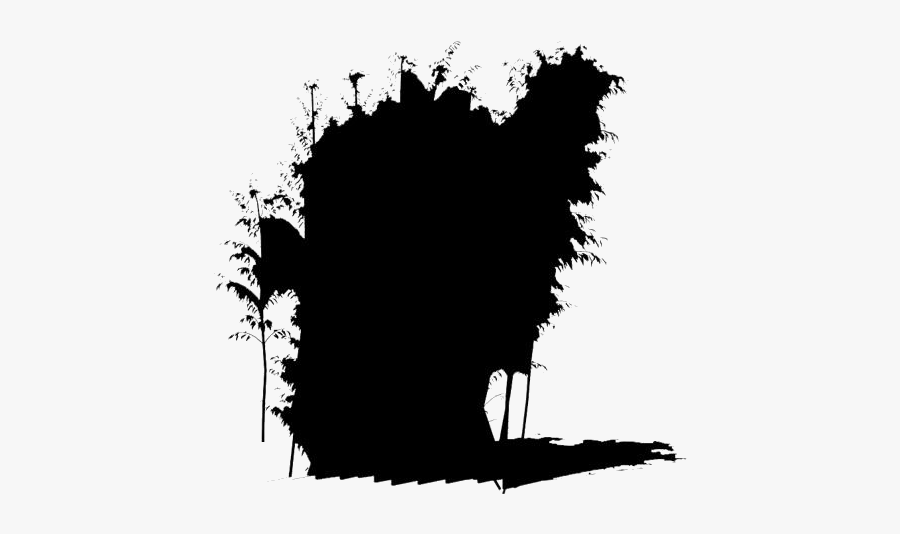 Bamboo Tree Png Transparent Images - Silhouette, Transparent Clipart
