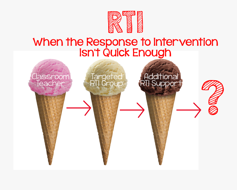 Rti, Response To Intervention - Ice Cream 3 Flavors, Transparent Clipart