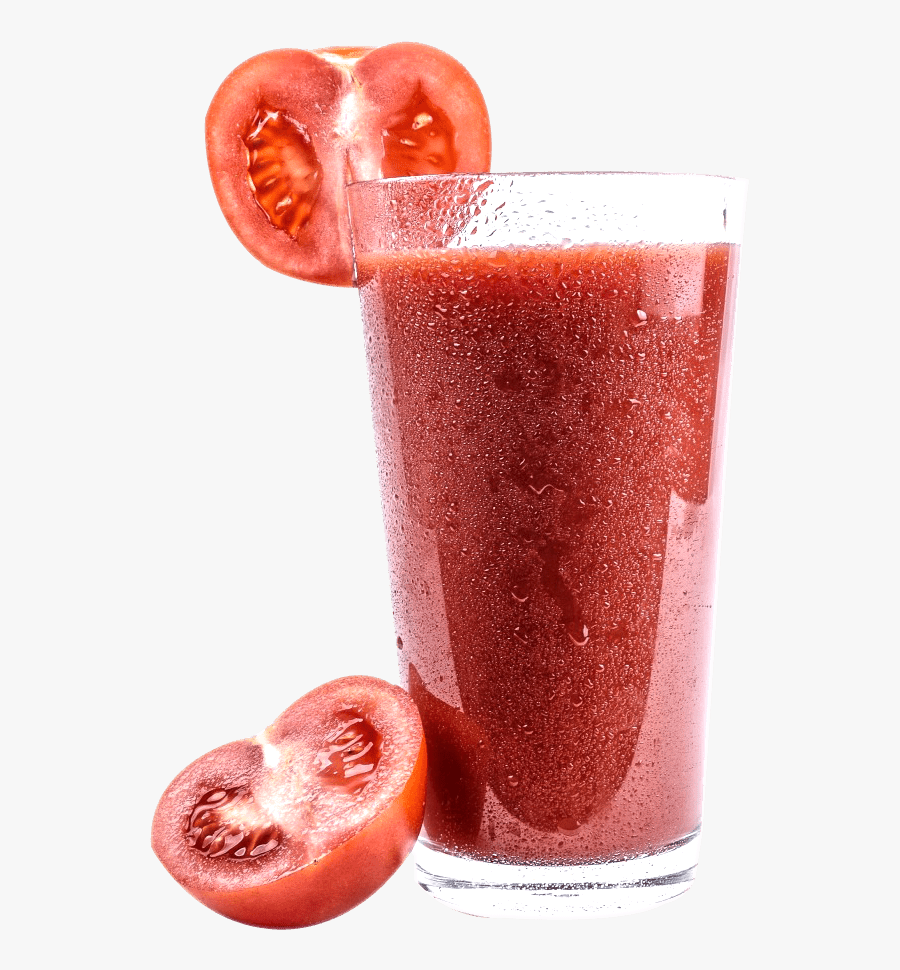 Large Tomato Juice - Fresh Juice Glass Png, Transparent Clipart