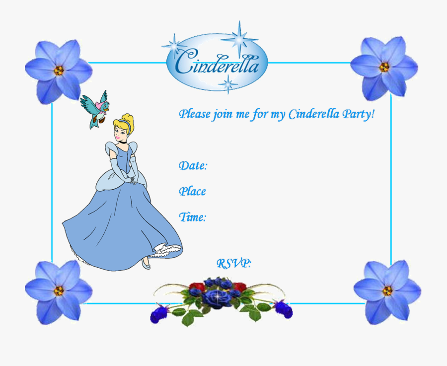 Baby Shower Invitation Maker Free Online Inspirational - Cinderella Invitation Card Free, Transparent Clipart