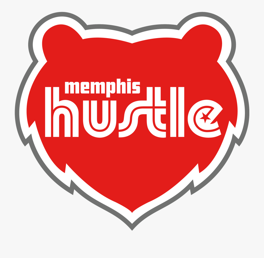 Memphis Hustle Logo, Transparent Clipart
