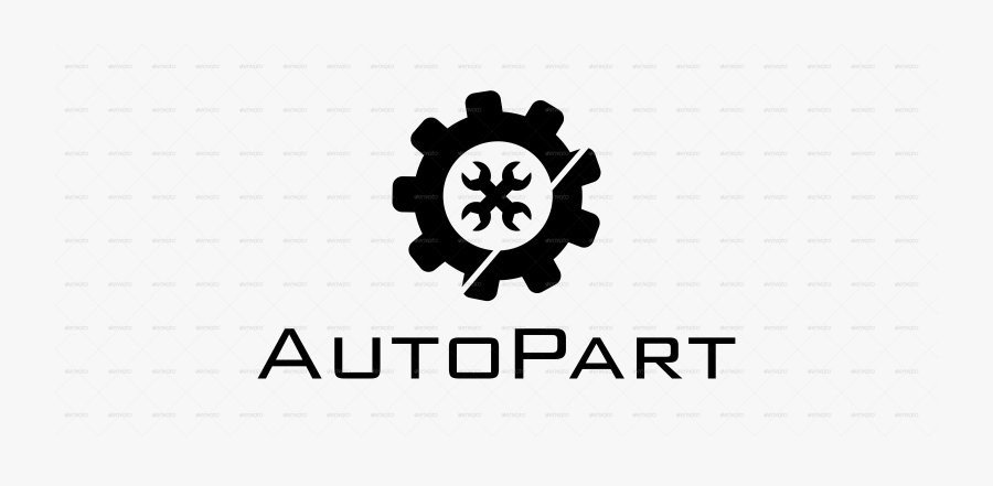Clip Art Auto Parts Logo - Gear, Transparent Clipart