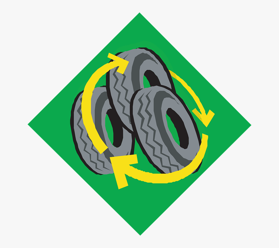 Transparent Auto Parts Clipart - Tire Rotation Clipart, Transparent Clipart