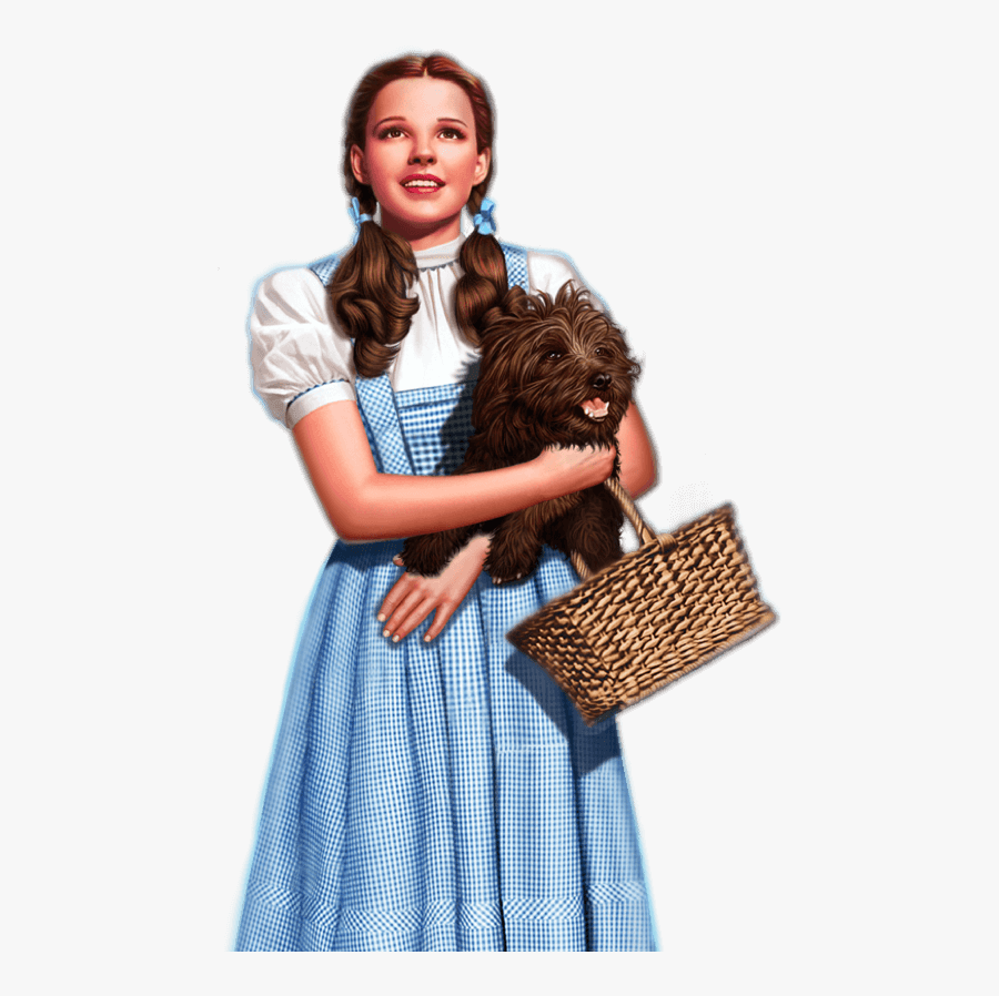 Transparent Toto Clipart - Dorothy From The Wizard Of Oz Movie, Transparent Clipart