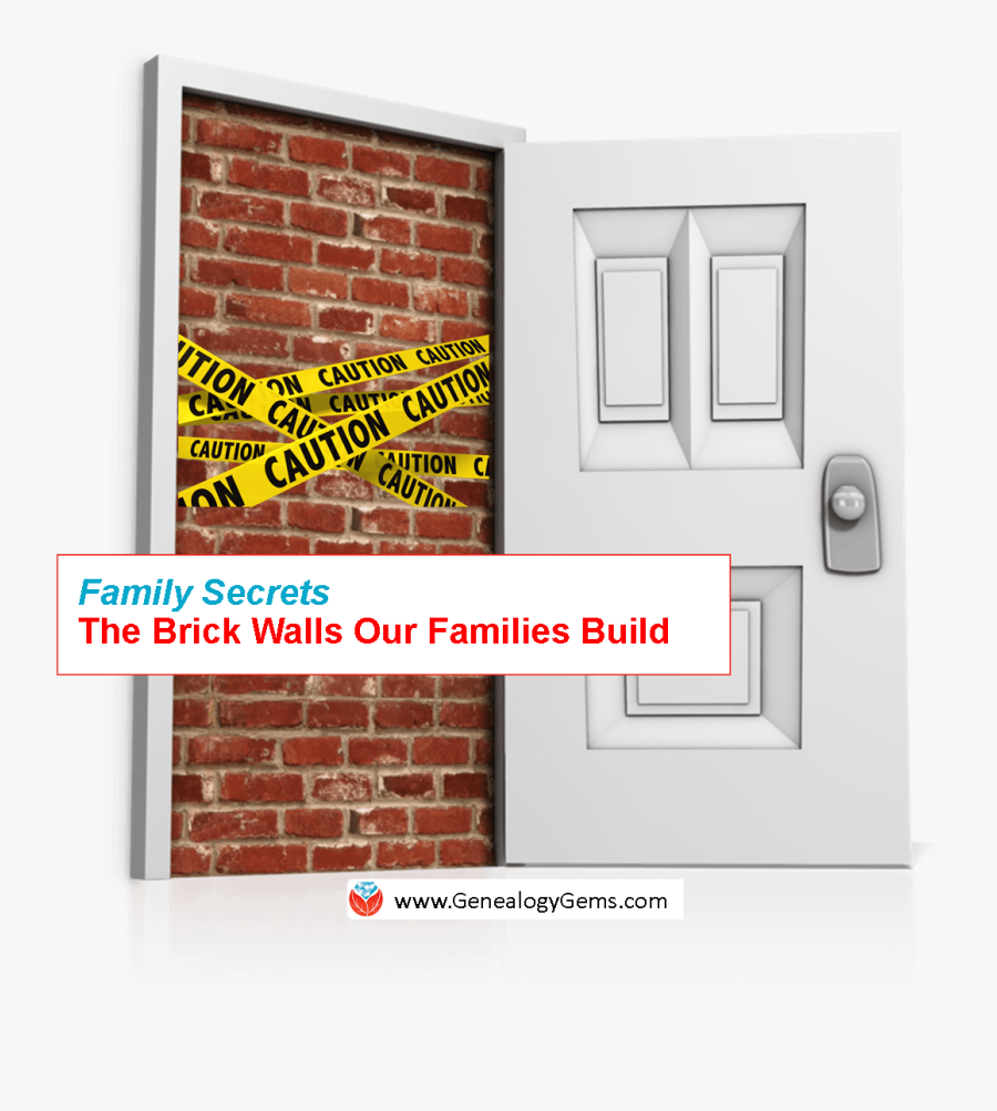 Brick Wall Family Secrets - Brick Wall, Transparent Clipart