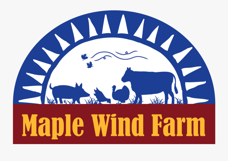 Maple Wind Farm Logo, Transparent Clipart
