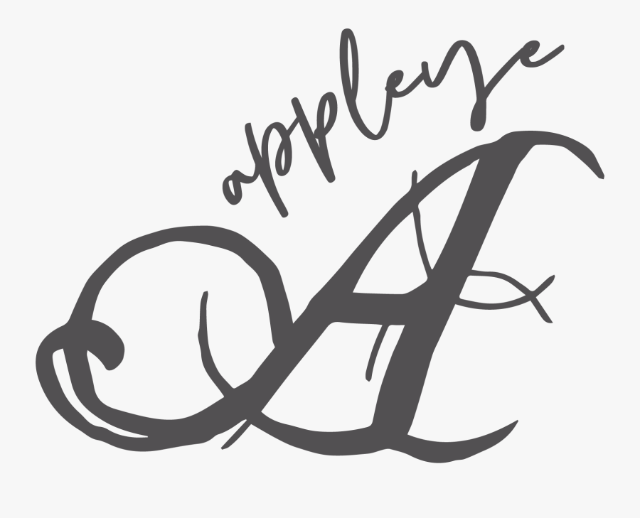 Appleye - Calligraphy, Transparent Clipart
