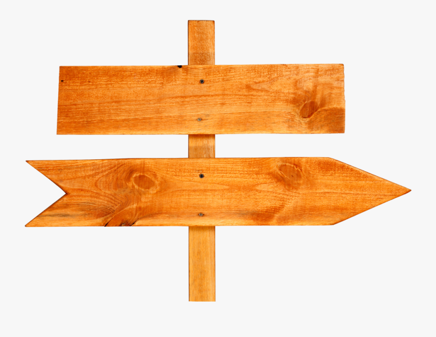 Euclidean Signs Transprent Png - Wooden Arrow Sign Png, Transparent Clipart