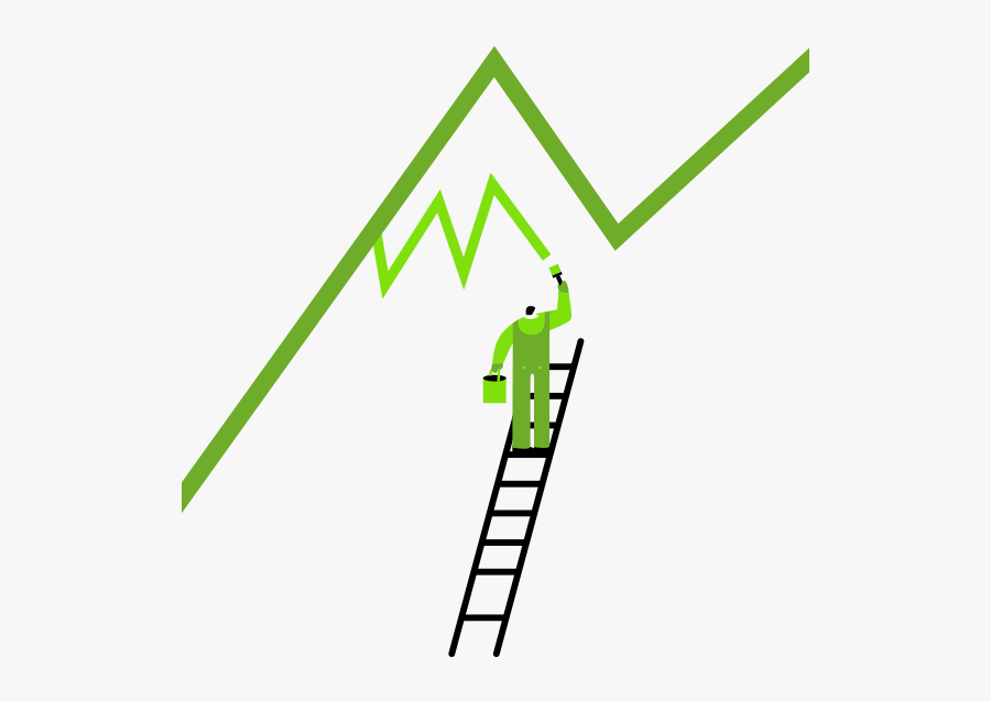 Person Painting A Mountain Clipart , Png Download - Illustration, Transparent Clipart