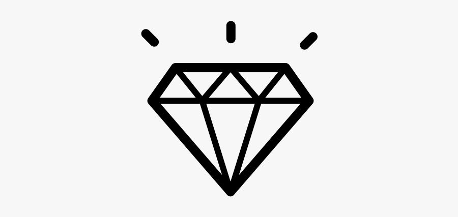 Diamond Icon Png, Transparent Clipart