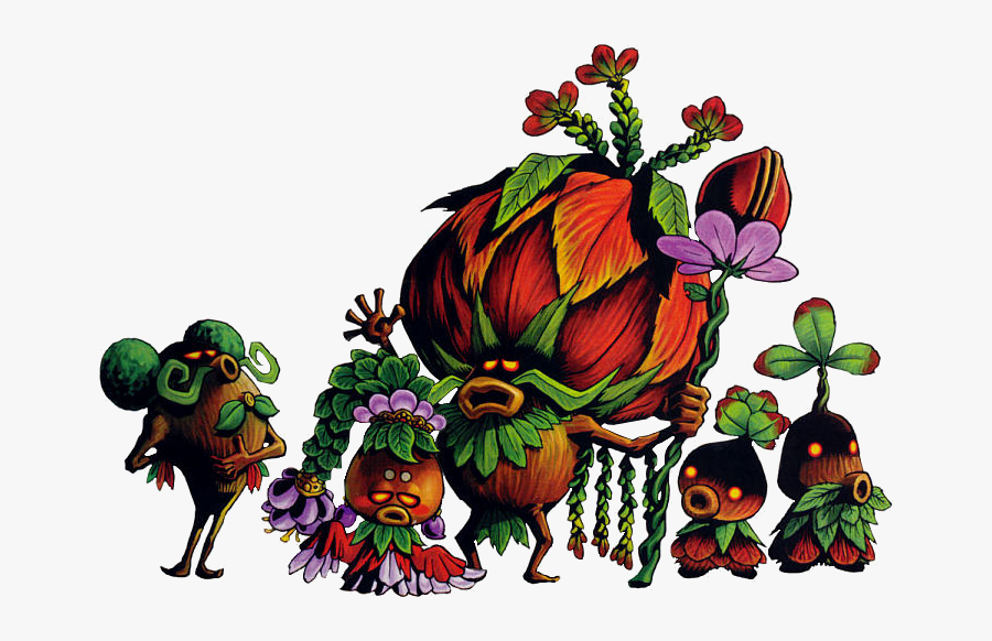 Deku King Majora's Mask, Transparent Clipart