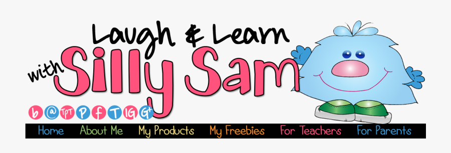 Laugh And Learn With Silly Sam, Transparent Clipart