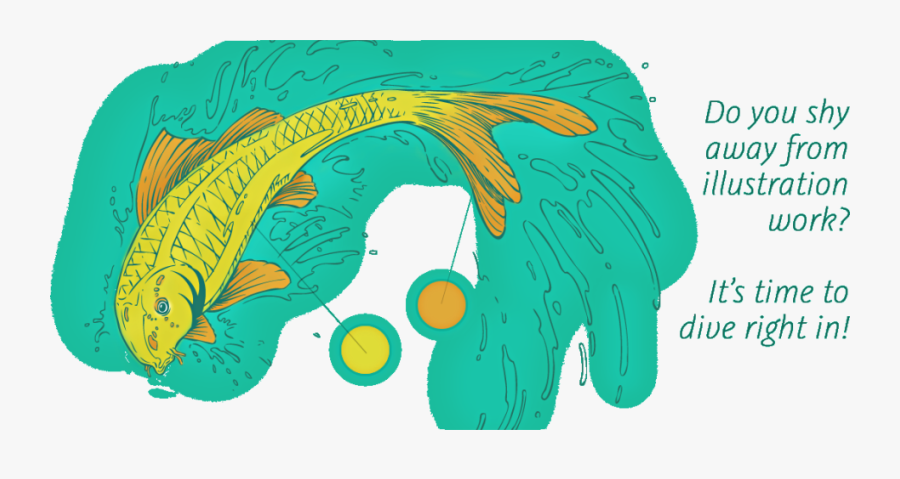 Gomediafish - Illustration, Transparent Clipart