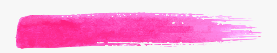 Paint Stroke Png Tumblr - Vector Pink Watercolor Brush Stroke Png, Transparent Clipart