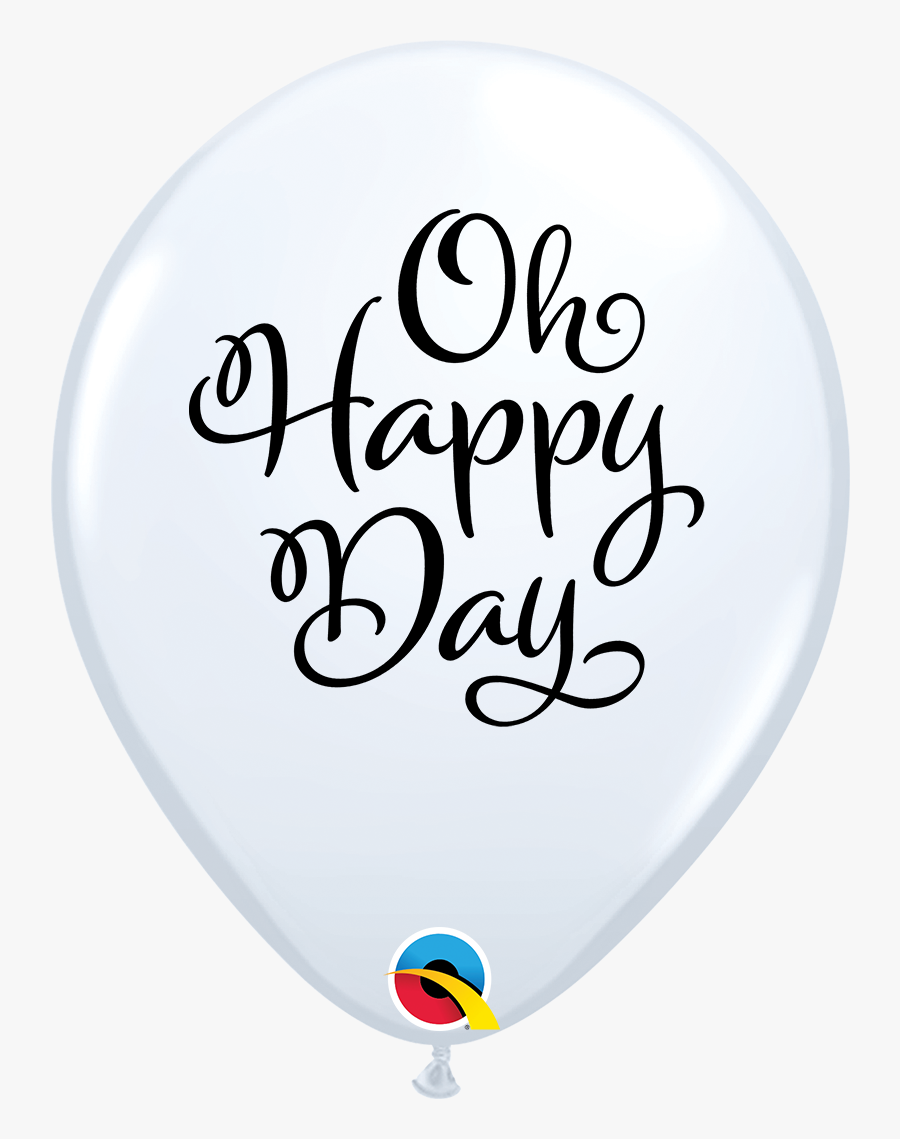 Happy Birthday Balloon White, Transparent Clipart
