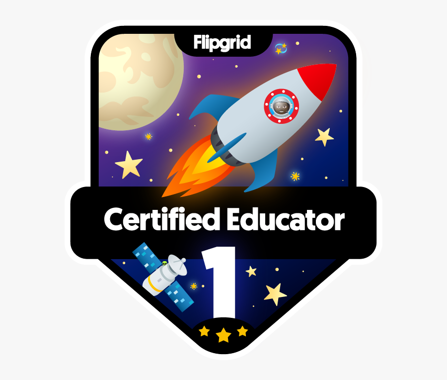 Flipgrid Certification Badge, Transparent Clipart