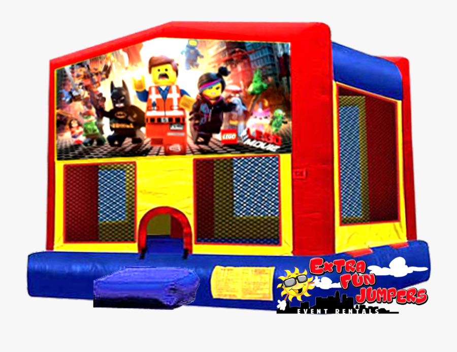 Lego Bouncer With Basketball Hoop And Safety Step - Lego Movie, Transparent Clipart
