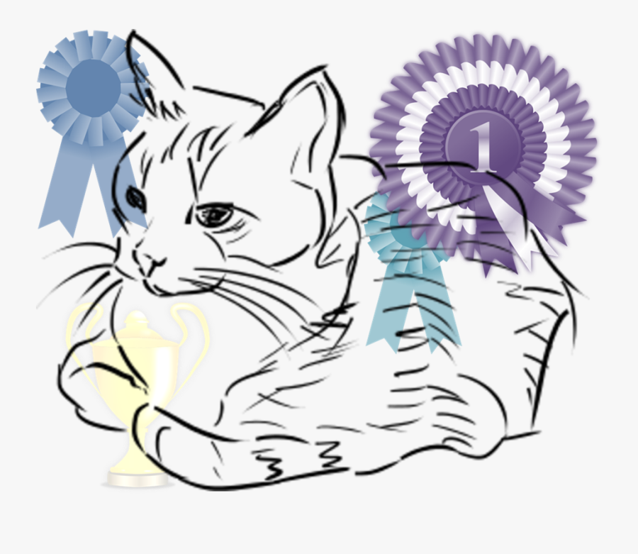 Facts About Ragdolls Origin - Sitting Cat Clipart Black And White, Transparent Clipart