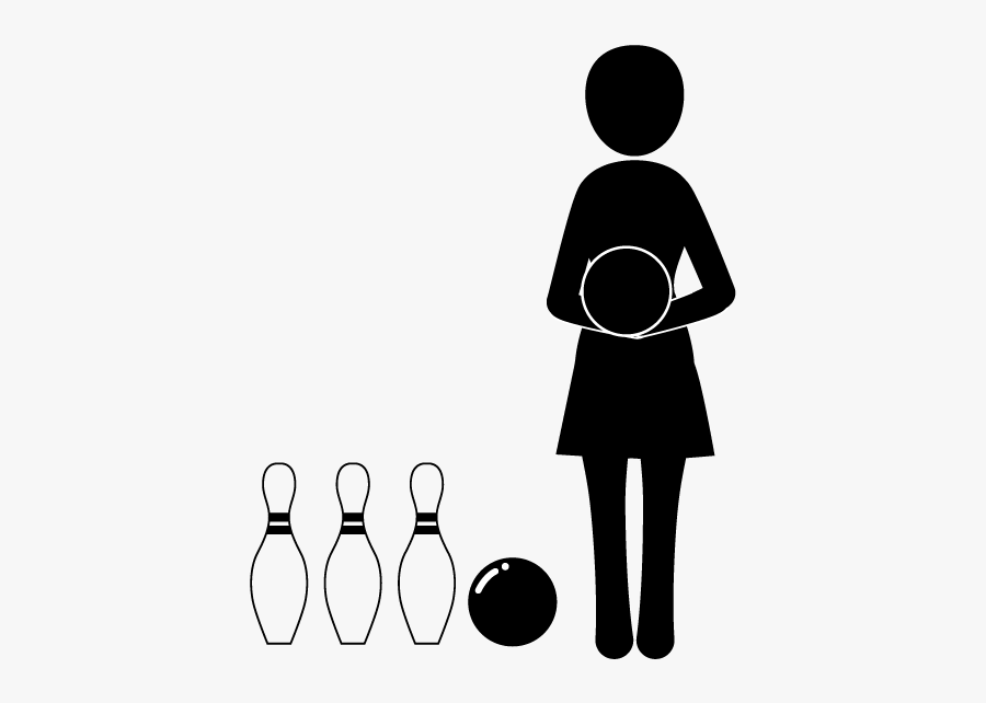 Ten-pin Bowling, Transparent Clipart