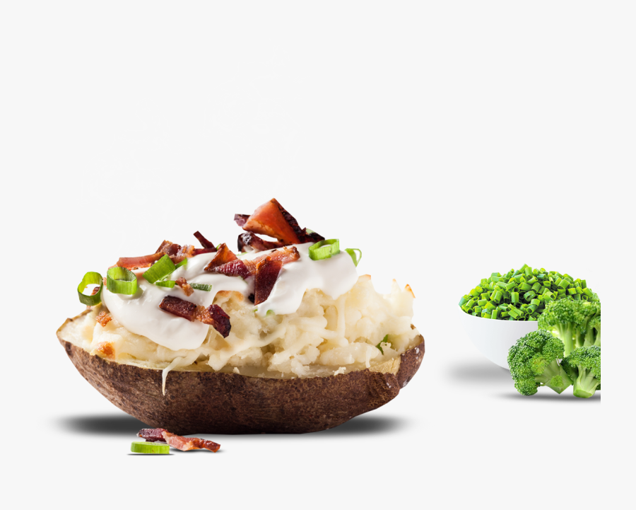 Baked Potato - Loaded Baked Potato Clipart, Transparent Clipart